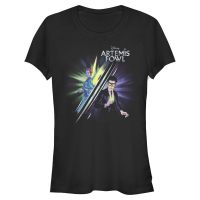 Disney Classics - Artemis Fowl - Skupina Artemis Holly Split - Frauen T-Shirt - Schwarz - Vorne
