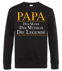 Papa Der Mann Der Mythos Die Legende · Männer Standard Pullover