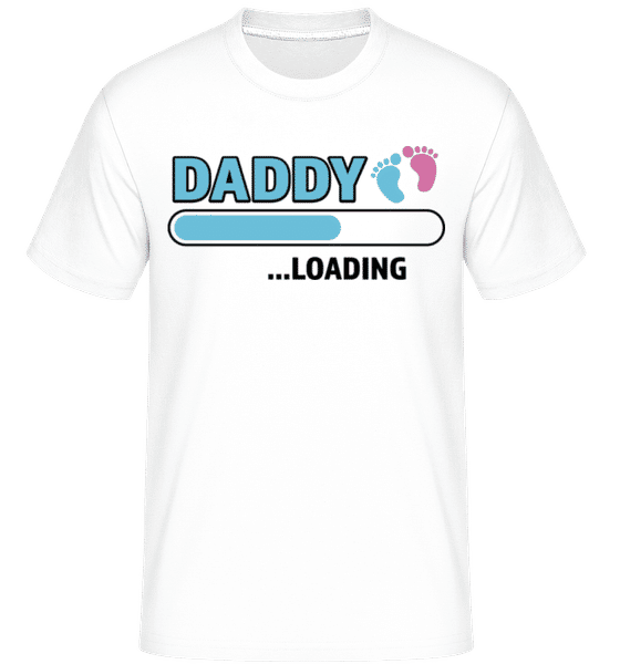Preview: Daddy Loading - Shirtinator Men's T-Shirt - White - Front