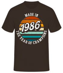 1986 The Year Of Champions · T-shirt standard Homme