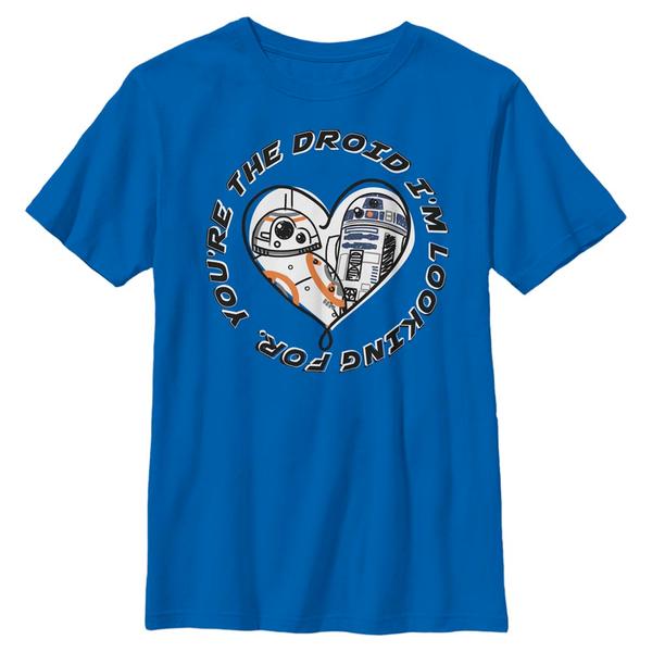 Star Wars - Les Derniers Jedi - R2-D2 & BB-8 You're The Droid - Valentine's Day - Enfant T-shirt