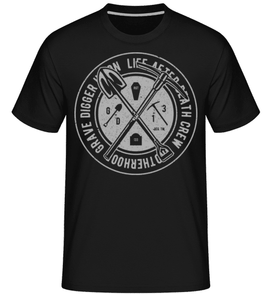 Aperçu: Grave Digger -  T-Shirt Shirtinator homme - Noir - Devant