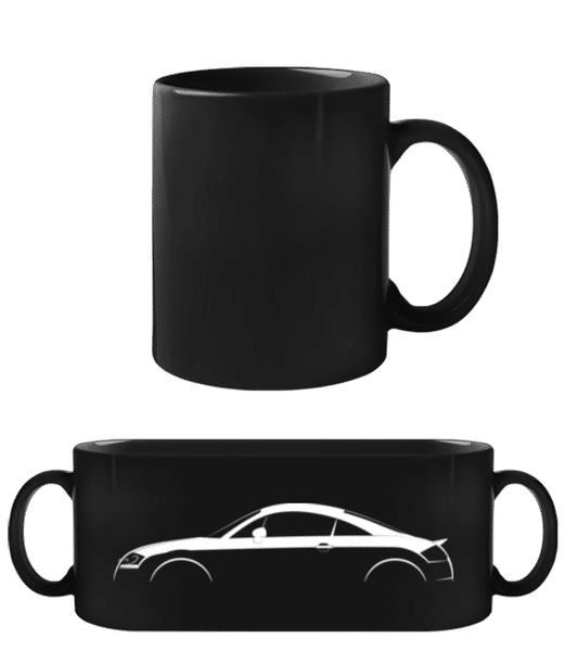 Aperçu: 'Audi TT 1998' Silhouette - Tasse Noire - Noir - Devant