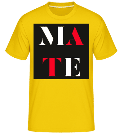 Soul Mate 2 -  Shirtinator Men's T-Shirt - Golden yellow - Front