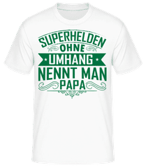 Superhelden Nennt Man Papa 3 · Männer Basic T-Shirt
