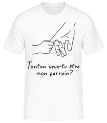 Tonton Veux-tu Être Mon Parrain · T-shirt homme B&C