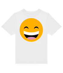 Laughing Smiley · Kinder T-Shirt B&C