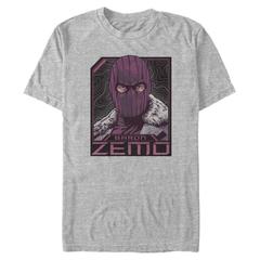 Marvel - The Falcon and the Winter Soldier - Baron Zemo Badge Of Zemo - Men's T-Shirt