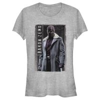 Marvel - The Falcon and the Winter Soldier - Baron Zemo Baron Panel - Women's T-Shirt - Heather grey - Front