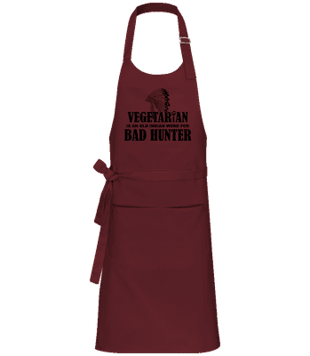 Vegetariánska Bad Hunter - Profesionálna zástera - Bordeaux - Predné