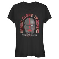 Star Wars - The Bad Batch - Skupina Heroic Batch - Women's T-Shirt - Black - Front