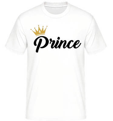Prince -  Shirtinator Men's T-Shirt - White - Front