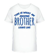 Amazing Brother Looks Like · Camiseta orgánica para niños Stanley Stella 2.0
