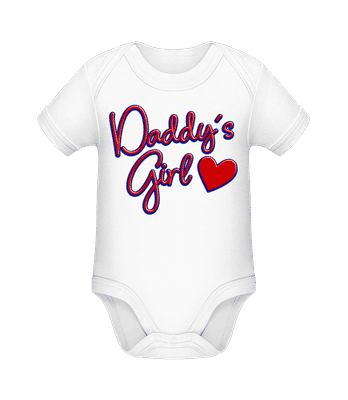 Daddy's Girl - Bio body pre deti - Biela - Predné