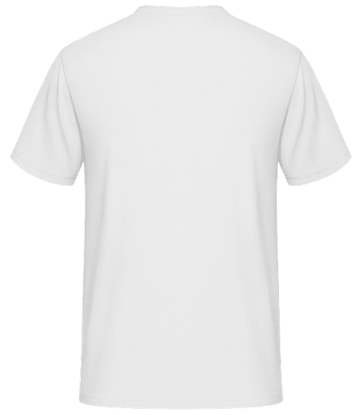 Aperçu: T-shirt Fonctionnel Hommes - Blanc - Derrière