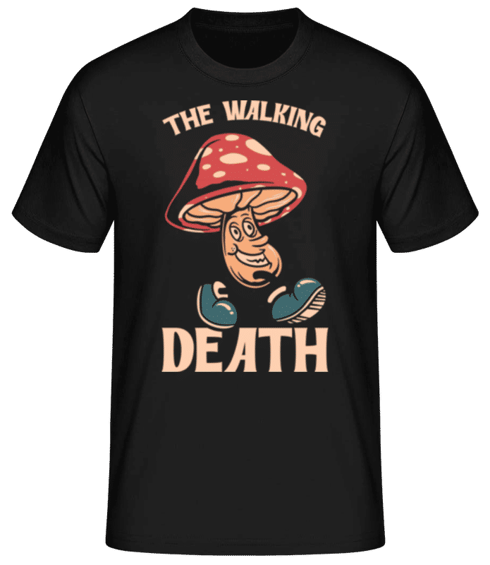 Náhľad: The Walking Death - Pánske basic tričko - Čierna - Predné