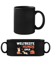 Weltbeste Hunde Oma · Schwarze Tasse