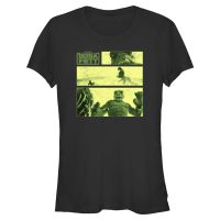 Star Wars - Le Livre de Boba Fett - Sand Creature Story Panels - Femme T-shirt - Noir - Devant