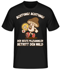 Der Beste Pilzsammler · Männer Basic T-Shirt