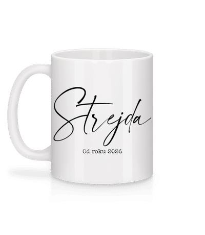Strejda Od Roku 2026 - Keramický hrnček - Biela - Za