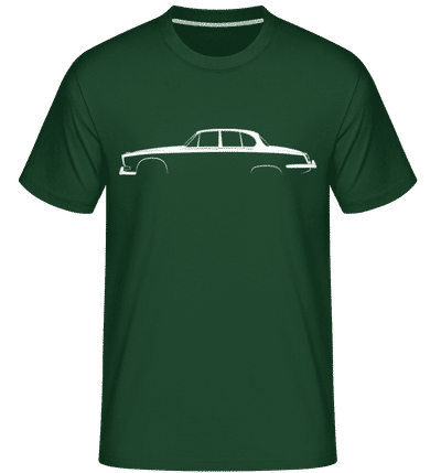 'Jaguar 420' Silhouette - Shirtinator Men's T-Shirt - Bottle green - Front