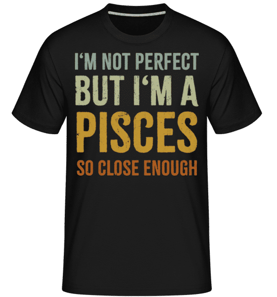 Aperçu: I'm A Pisces -  T-Shirt Shirtinator homme - Noir - Devant