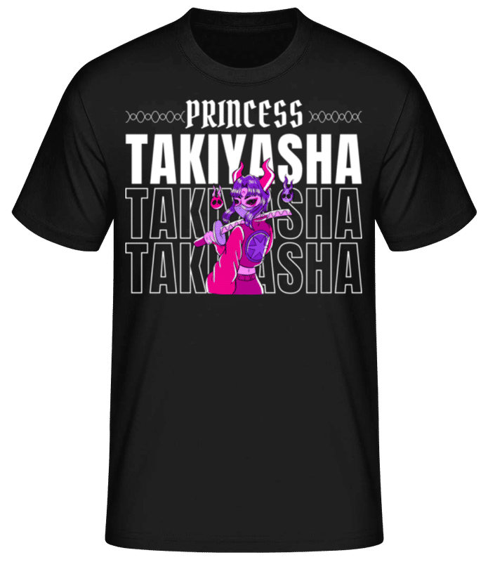 Preview: Takiyasha - Men's Basic T-Shirt - Black - Front