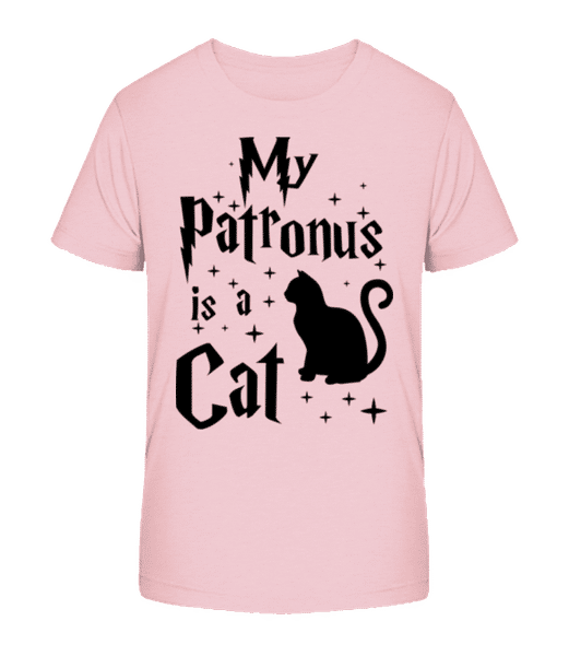 Vorschau: My Patronus Is A Cat - Kinder Bio T-Shirt Stanley Stella 2.0 - Rosa - Vorne