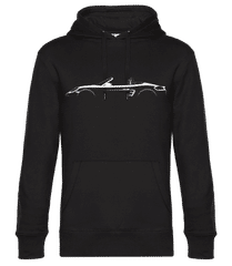 'Porsche 718 Boxster 982' Silhouette · Men’s Standard Hoodie
