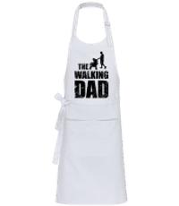 The Walking Dad - Professional Apron - White - Front