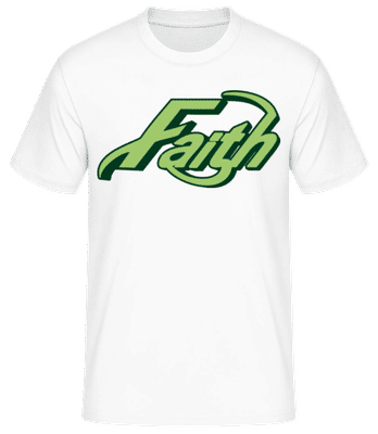 Faith Fat - T-shirt standard Homme - Blanc - Devant