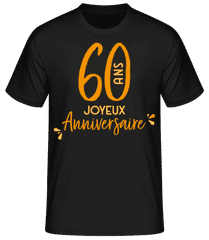 60 Ans Joyeux Anniversaire · T-shirt standard Homme
