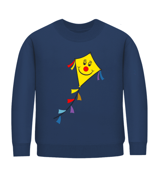Clown Dragon de vol - Sweatshirt Enfant - Bleu marine - Devant