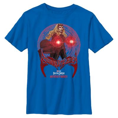Marvel - Doctor Strange - Scarlet Witch Her Hero Spell - Kids T-Shirt - Royal blue - Front