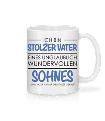 Stolzer Vater Sohn · Tasse