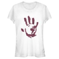 Marvel - Falcon a Zimný vojak - Flag Smashers Bloody Hand - Dámske Tričko - Biela - Predné