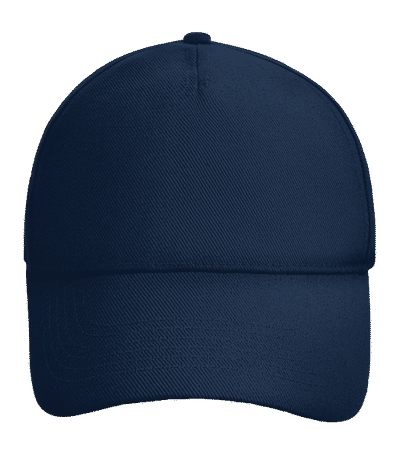 Casquette de baseball ajustable - Bleu marine - Devant