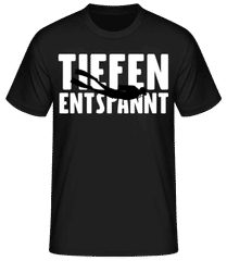 Tiefenentspannt Taucher · Männer Basic T-Shirt