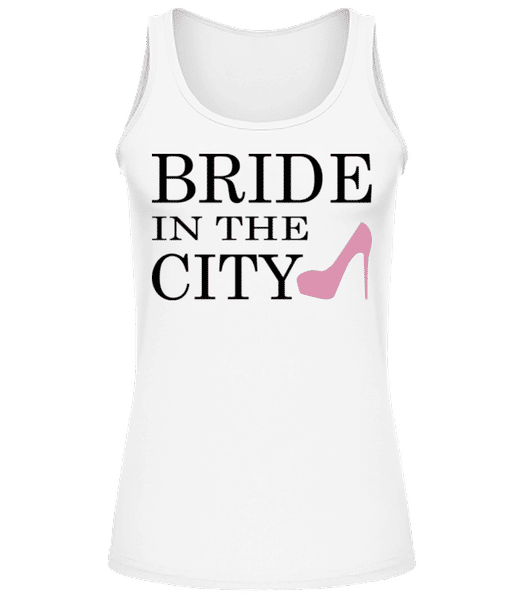 Aperçu: Bride In The City - Débardeur Femme - Blanc - Devant