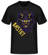 Bastet - Men's Basic T-Shirt - Black - Front