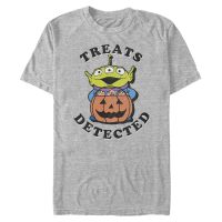 Disney - Toy Story - Aliens Treats Detected - Halloween - Men's T-Shirt - Heather grey - Front