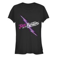 Netflix - Julie And The Phantoms - Logo Lightning Bolt - Dámske Tričko - Čierna - Predné