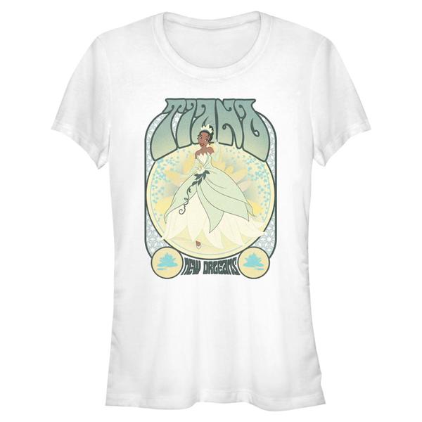 Aperçu: Disney Classics - La princesse et la grenouille - Tiana Gig - Femme T-shirt - Blanc - Devant