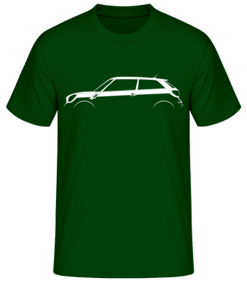 'Mini Cooper Paceman (R61)' Silhouette - Men's Basic T-Shirt - Bottle green - Front