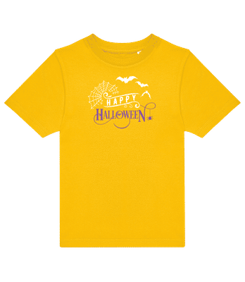 Happy Halloween 2 - Camiseta niño B&C - Amarillo - delante