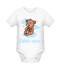 Bebe Ours · Body manches courtes bio