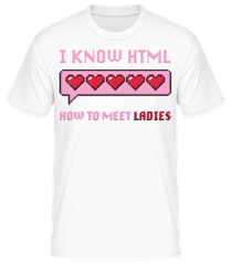 I Know HTML · Männer Basic T-Shirt