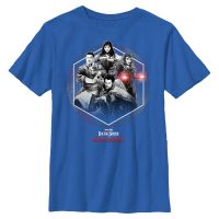 Marvel - Doctor Strange - Group Shot Group Together - Niños Camiseta - Azul real - delante