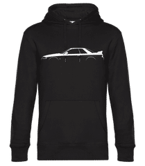 'Nissan Skyline GT-R (R32)' Silhouette · Männer Standard Hoodie