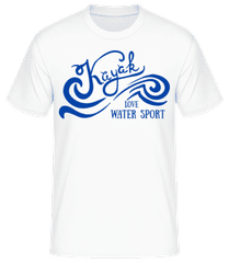 Kayak Logo Blue · Männer Basic T-Shirt